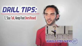Running Drills - Hurdle Step Overs