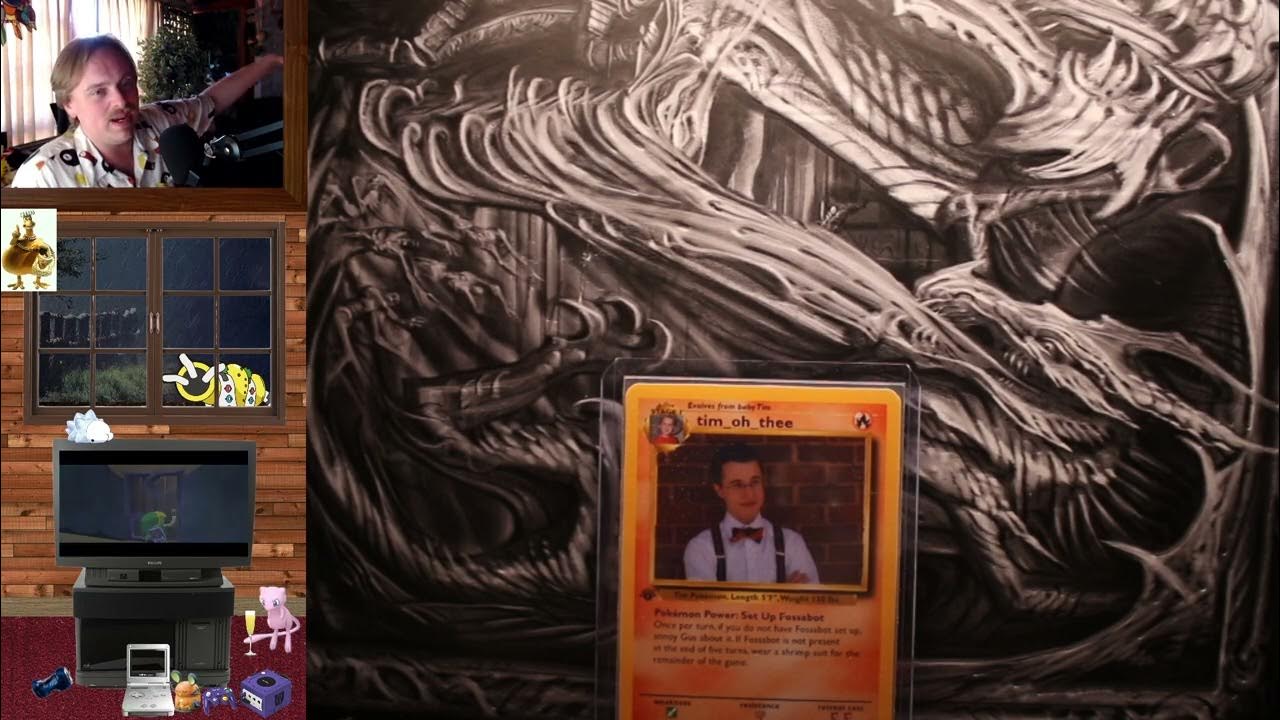 Gus streams Opening Pokemon Cards and Jackass cards (12 May '23