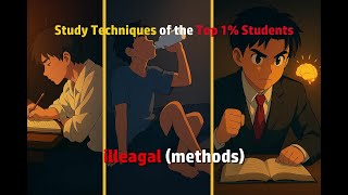 study techniques of the top 1% students (illegal method)