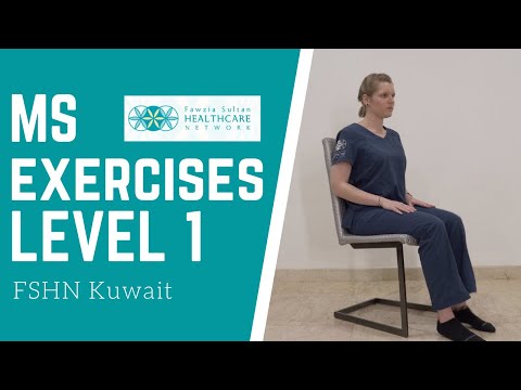 MS exercises I تمارين لمرضى التصلب المتعدد