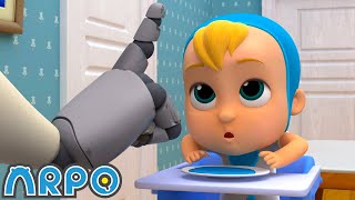 messy mystery arpo the robot funny kids cartoons full episodes