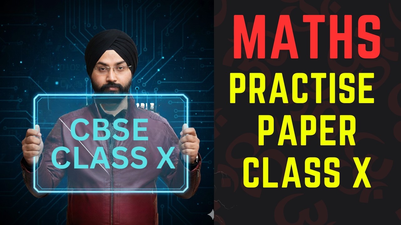 CBSE MATHS Practise paper class X  #preboard2025 #edutopper #cbsemaths #edutopper #gagansir