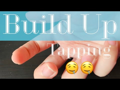 [ASMR] Build Up Tapping On Table & Fabric