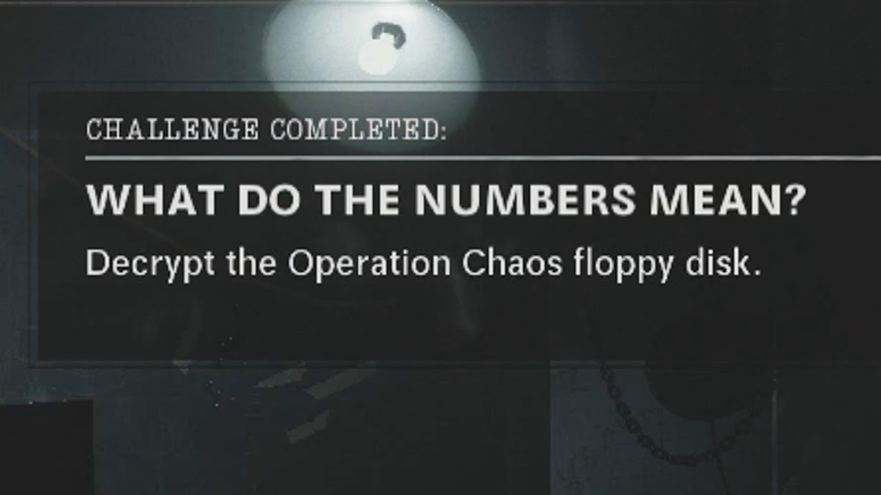How To Decrypt Floppy To Unlock Operation Chaos In Call Of Duty Black Ops Cold War