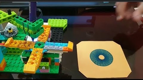 Spirograph using Lego Wedo 2.0