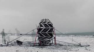 Unfolding - Origami-inspired habitat for the moon or mars!