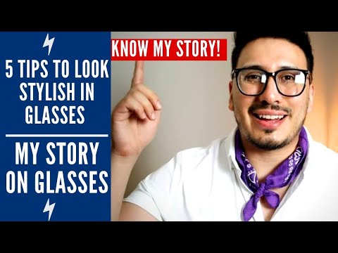 5 Tips To Look Stylish In Glasses| How To Wear Glasses| My Story