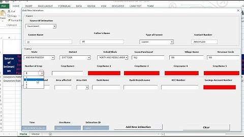 Create data entry form in excel ||Magic trick|| different validation|| Update,insert , delete excel