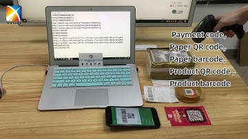 XT6400 Wireless Bluetooth 2D Barcode Scanner Portable QR Code Reader Use Video XTIOT