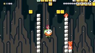 Super Mario Maker - Super Mario Maker Speed Run: Spiny statue by Highscoregoogle (Calum) - User video