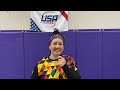 2022 Team USA Combine Interview - Anika Wijangco