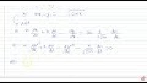 The tangent at a point 