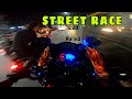 Street race   pulser 220 bs6  fz v2  tabahi 