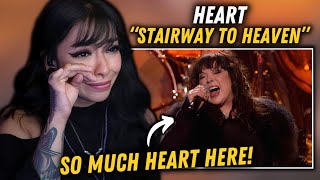 SO MANY EMOTIONS!!! | Heart - "Stairway to Heaven" Led Zeppelin Kennedy Center Honors" | REACTION