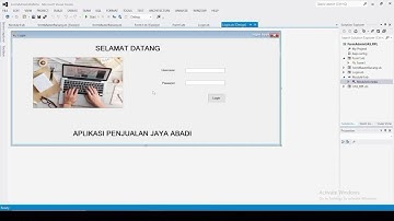 Persentasi tutorial pembuatan aplikasi penjualan menggunakan vb.net