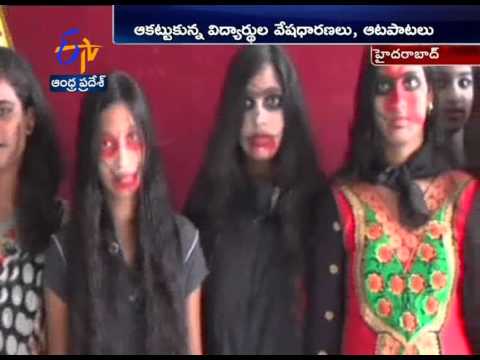 Halloween day Grandly Celebrated By Akshara International School In Hyderabad