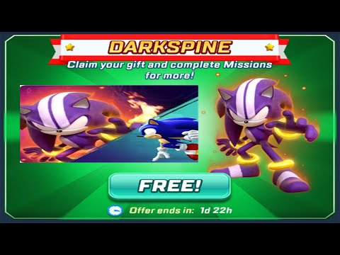 darkspine sonic's event will start on 9/15/22 #sonic #sonicforcesspeed