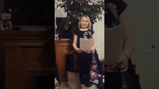 9 YEAR OLD WRITES HER OWN SONG VERSION OF TICK TOCK