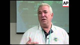 Hurricane Wilma preps, rough seas, satellite images
