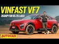 Vinfast VF7 India review - AWD crossover is quicker than a Harrier EV | Autocar India