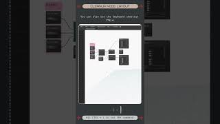 Hey, Did You Know: Clean-up Node Layout feature