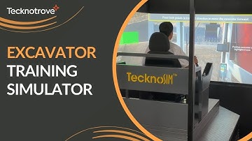Tecknotrove Excavator Simulator  | Shovel Simulator | Full motion | 2025