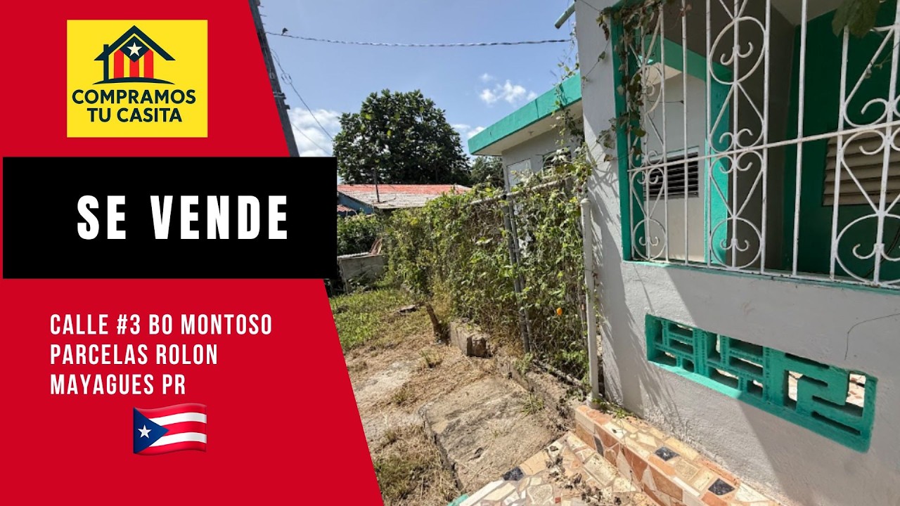 Visitamos una casita en la Comunidad de CALLE #3 BO MONTOSO PARCELAS ROLON MAYAGUES, PR