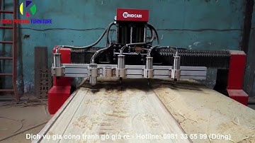 Dịch Vụ Gia Công Tranh Gỗ Giá Rẻ Tại Đồng Nai | Gia Công CNC giá rẻ