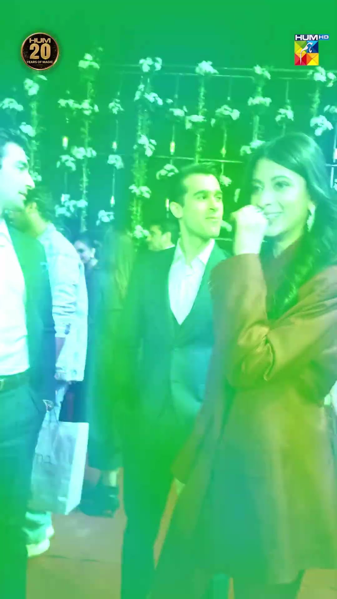 Khaqan Shahnawaz, Zarrar Khan And Sabeena Syed At HUM TV’s 20th Anniversary. ?✨ #20YearsOfHUM
