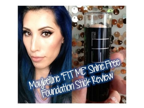 वीडियो: Maybelline फ़िट मुझे शाइन फ्री स्टिक फाउंडेशन स्टिक समीक्षा
