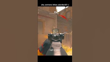 Legit or hacks PT.2 MW2 #shorts #mw2 #cod #aimbot