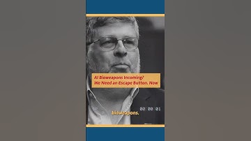 AI Bioweapons Incoming? The Urgent Need for an "Off Switch" NOW! Oren Etzioni #AI #Bioweapons