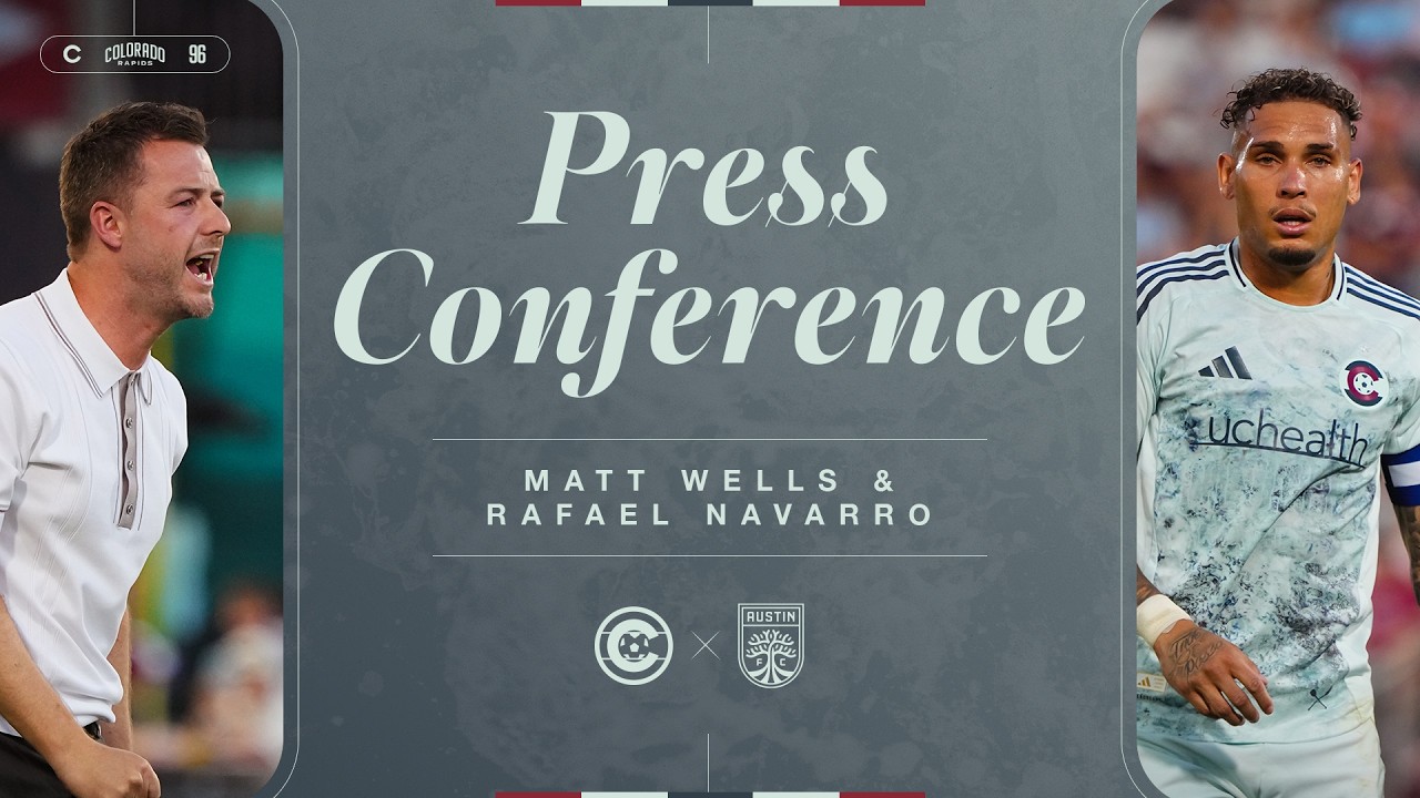 Postgame Press Conference: Colorado Rapids vs Austin FC
