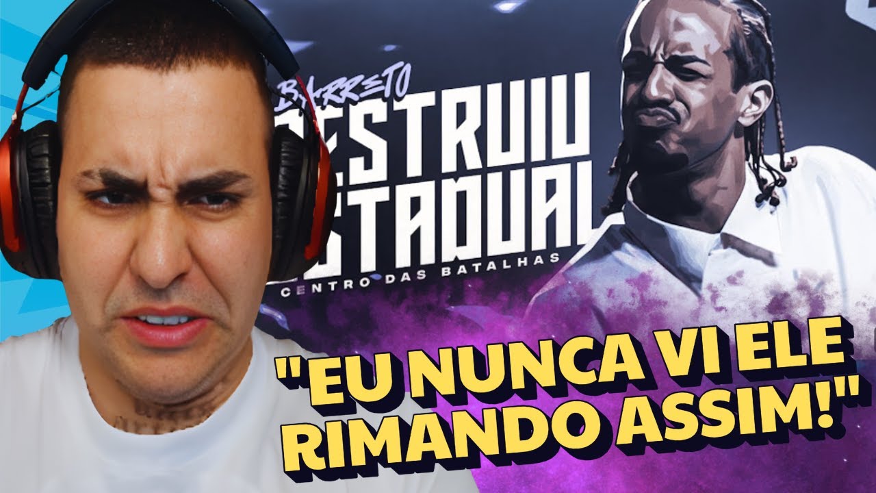 KANT REAGE AO BARRETO DESTRUIU NO ESTADUAL! 🔥| Ambiente de Kant