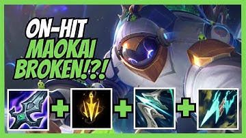 ON-HIT ATTACK SPEED MAOKAI! IS IT BROKEN!?!