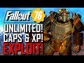 Fallout 76 | BEST! Unlimited CAPS & XP! EXPLOIT! | After Patch! | Infinite LOOT! | Level Up FAST!