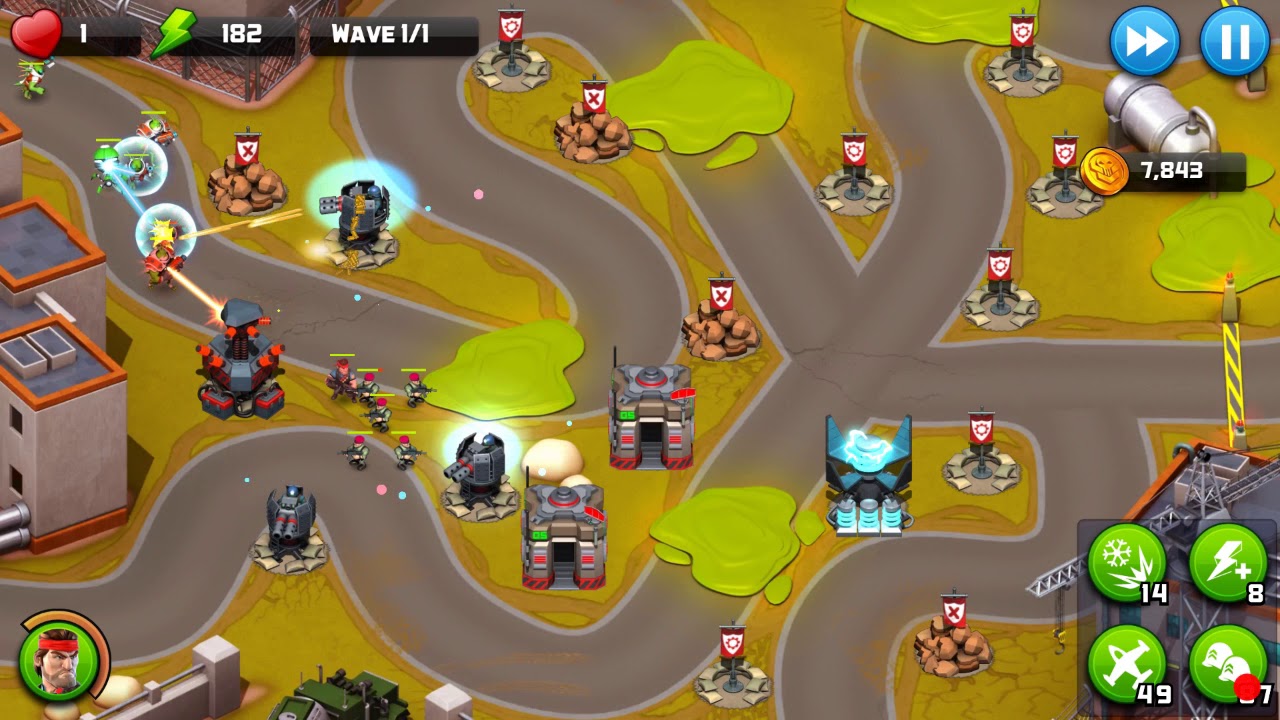 Alien Creeps TD - Level 48-Rad Rush - Spec Ops