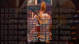 Huge Europe Tour 🇩🇪🇦🇹🇳🇱🇮🇹 (Nacht Der Gitarren 2025)