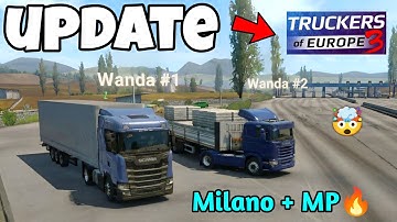 Truckers of Europe 3 New Update 2026 – Milano Map + Multiplayer FIRST LOOK🔥✅