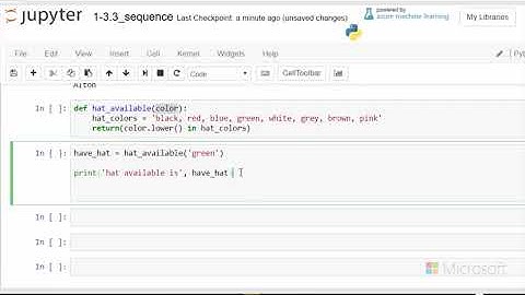 Sequence - Introduction to Python: Absolute Beginner Module 2 Video 6