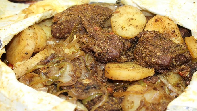 سر عمل ورقة اللحمة في الفرن على أصولها