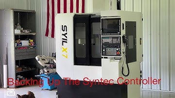 Backing Up the X7 Syntec Controller PLUS HIDDEN MENU!