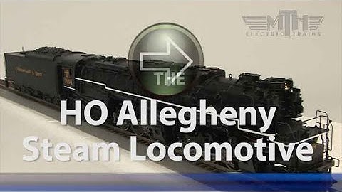 MTH HO Allegheny Steam Locomotive Spotlight