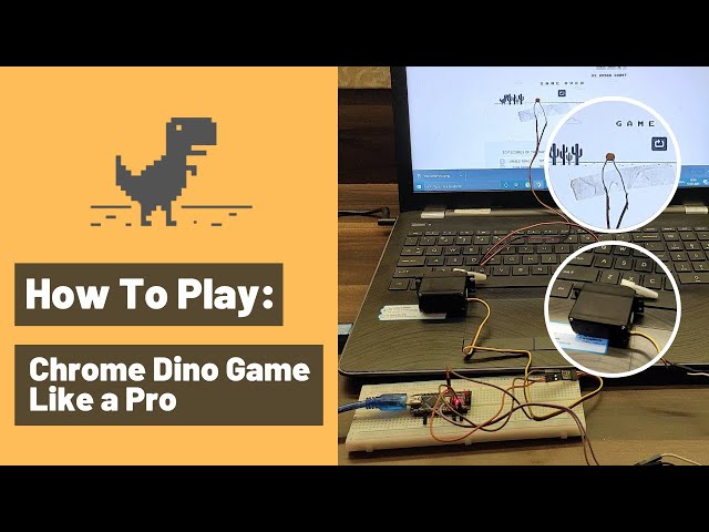 Building an Arduino set up To Play Dino Run: A Fun and Engaging