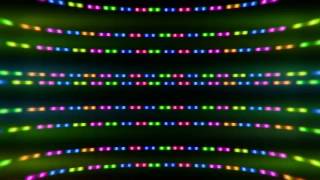 Club Visuals 653 - LED stripes moving down VJ loop