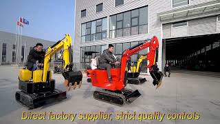 Hot Model Mini Crawler Excavator For Garden And Home Used