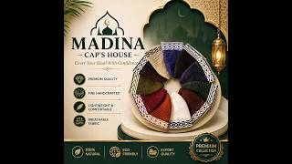 MACHINEMADE MULTICOLOR MUSLIM MEN NET PRAYER KUFIS PRODUCTION FROM BANGLADESH #NetKufis #MuslimHats screenshot 5