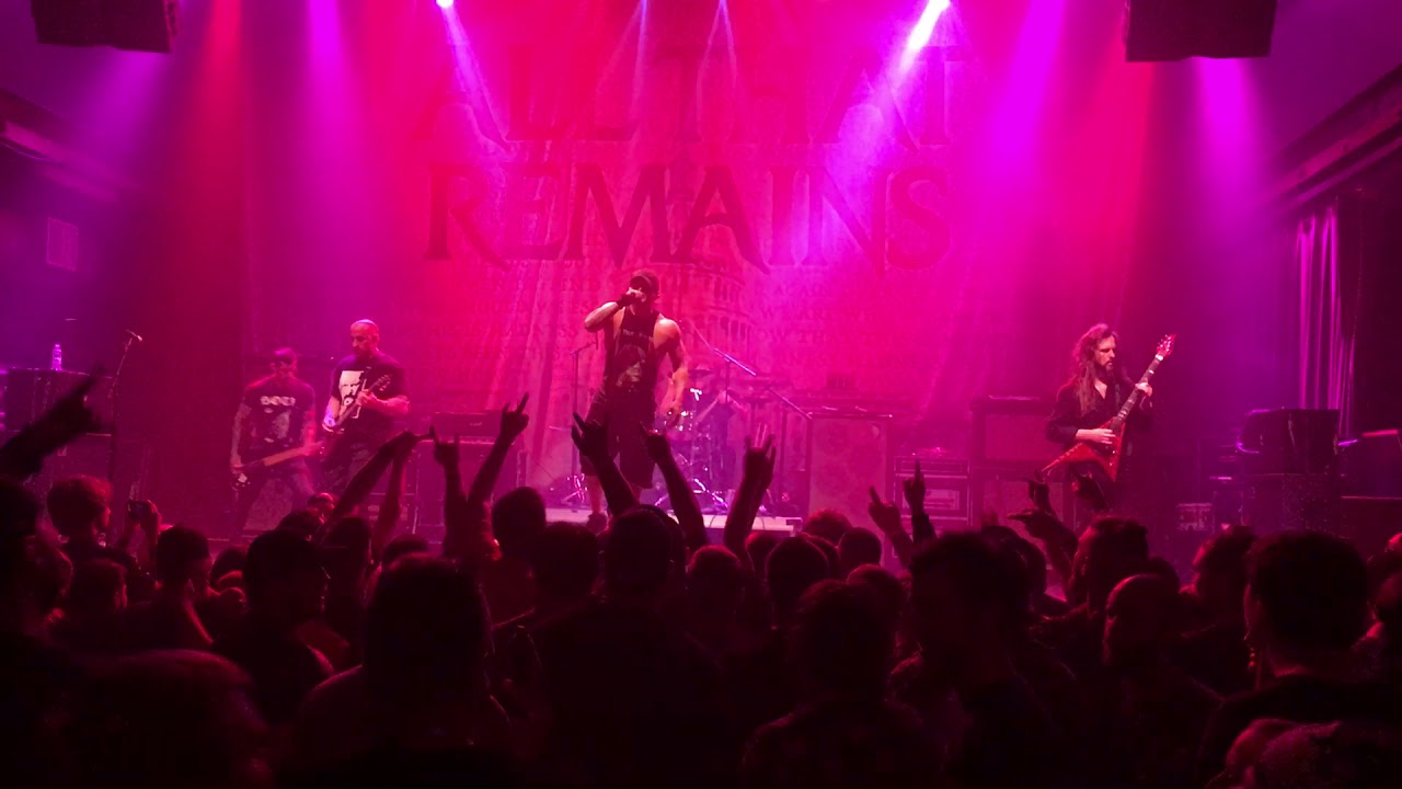 All That Remains The Air That I Breathe Live 5-9-17 Mercury Ballroom Louisville KY