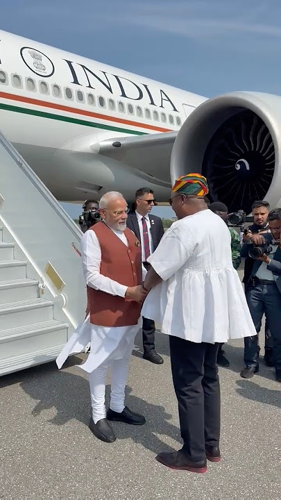 PM Modi’s historic visit to Ghana, the first Indian PM in 30 years