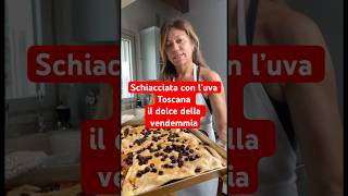 Schiacciata con l’uva Toscana il dolce della vendemmia #shorts #uva #ricette